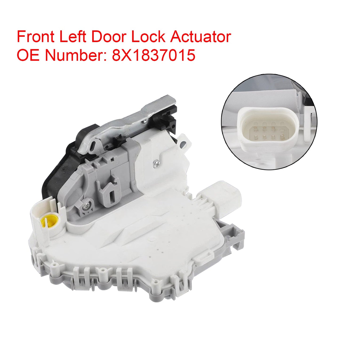 Audi A1 A3 A4 A5 Q5 TT Front Left Door Lock Actuator 8X1837015