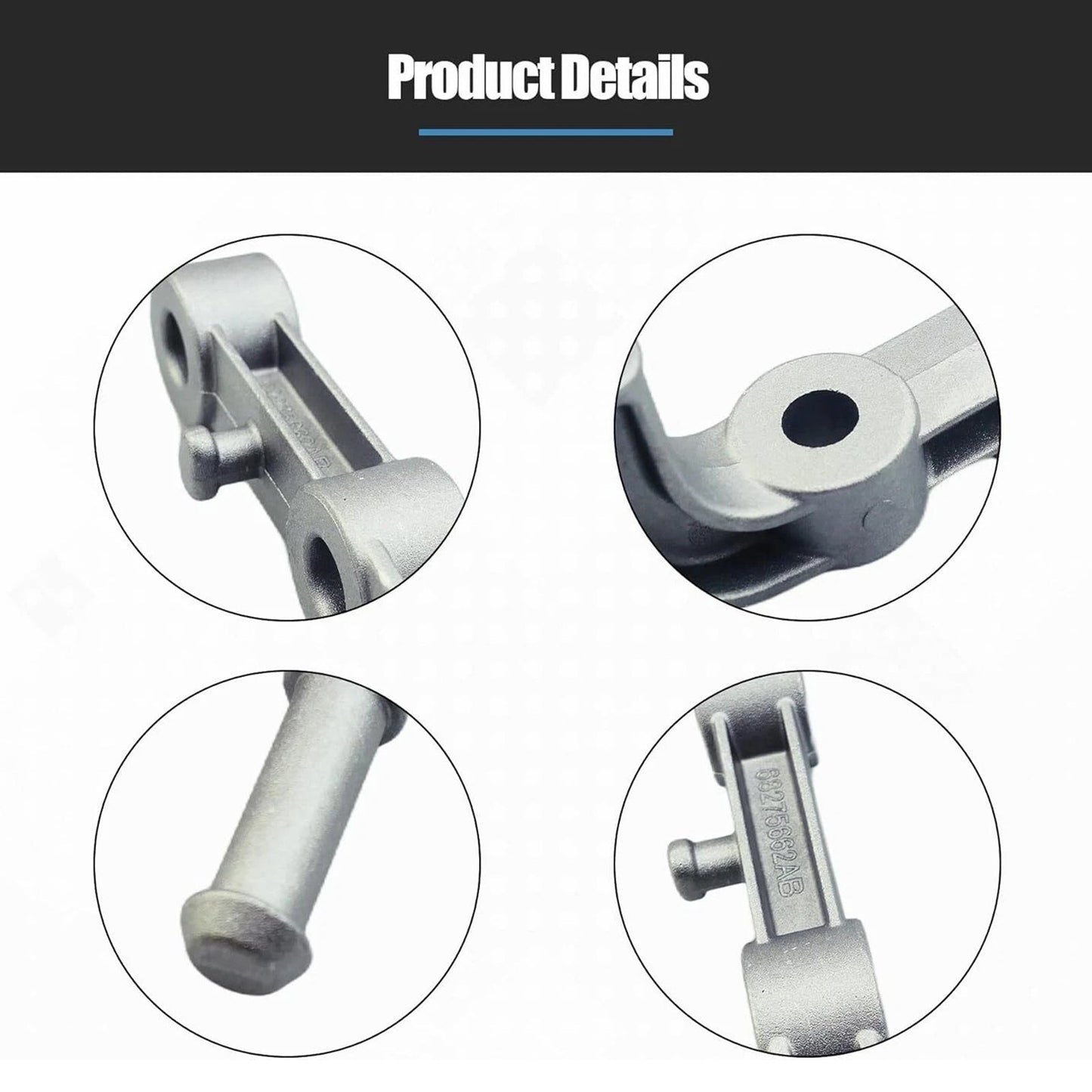 Support d'échappement arrière gauche pour Ram 1500 5,7 L et 6,2 L (2019-2024) 68275662AB