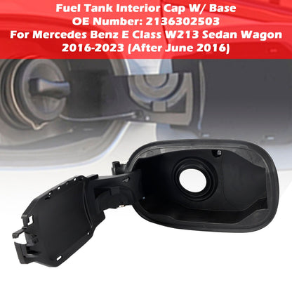 Mercedes E Class W213 2016-2023 Fuel Tank Interior Cap W/ Base 2136302503