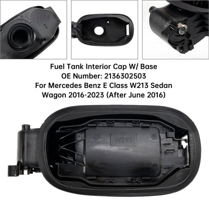 Mercedes E Class W213 2016-2023 Fuel Tank Interior Cap W/ Base 2136302503