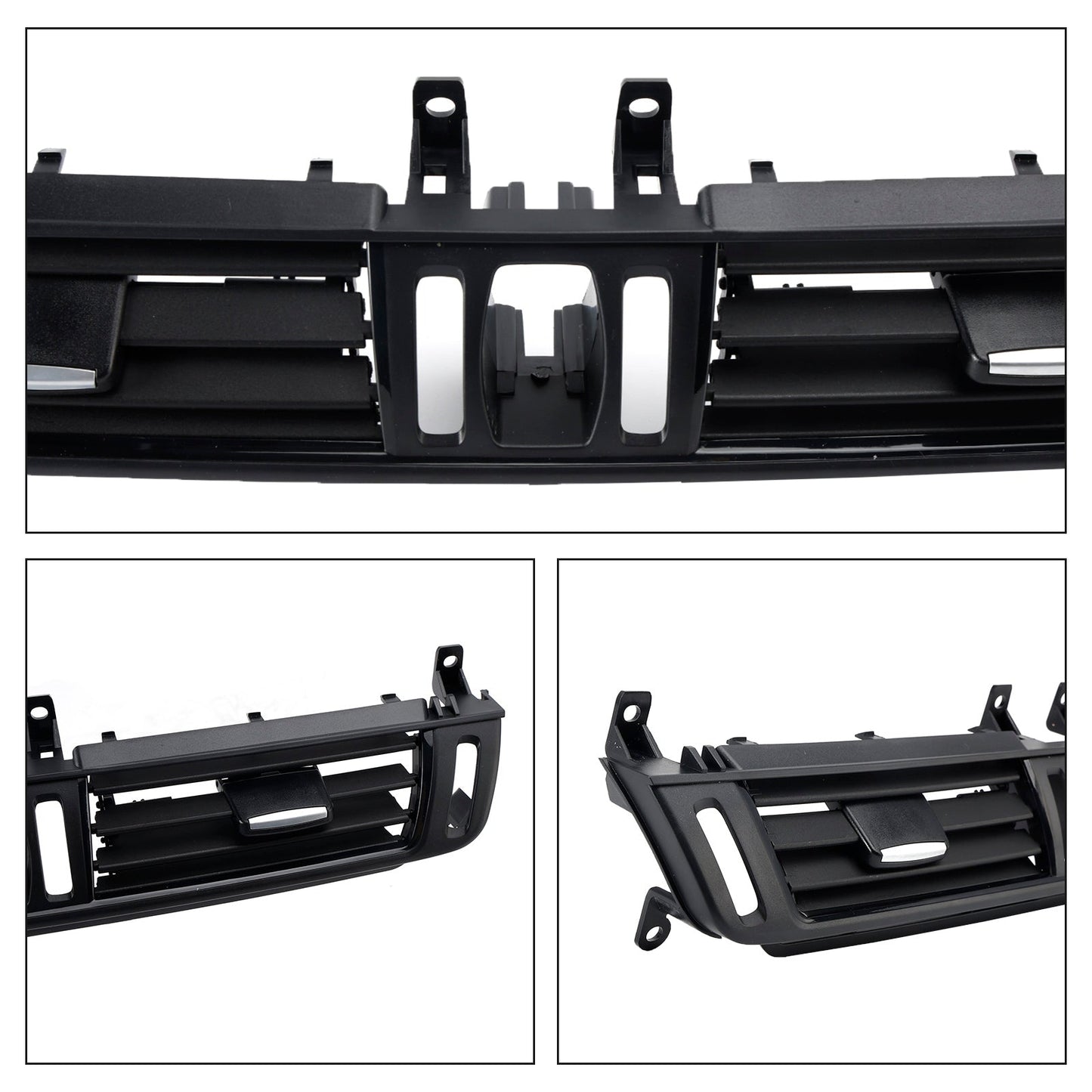 Cubierta del panel de salida de la rejilla de ventilación del aire acondicionado central de BMW X5 F15 2014-2018 X6 F16 2015-2018 64229253115 9253115