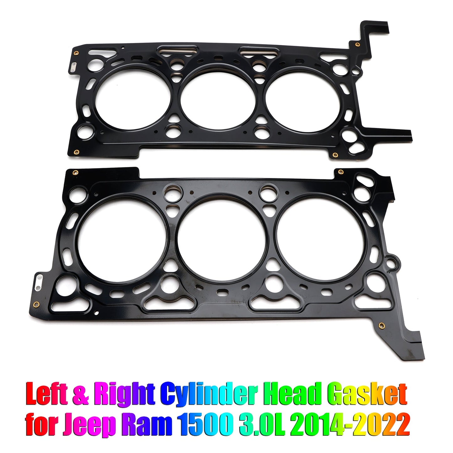 2014-2022 Jeep Ram 1500 3.0L Left & Right Cylinder Head Gasket 68147401AA 68147397AA