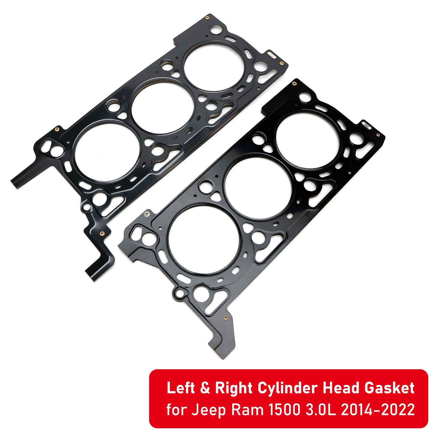 2014-2022 Jeep Ram 1500 3.0L Left & Right Cylinder Head Gasket 68147401AA 68147397AA