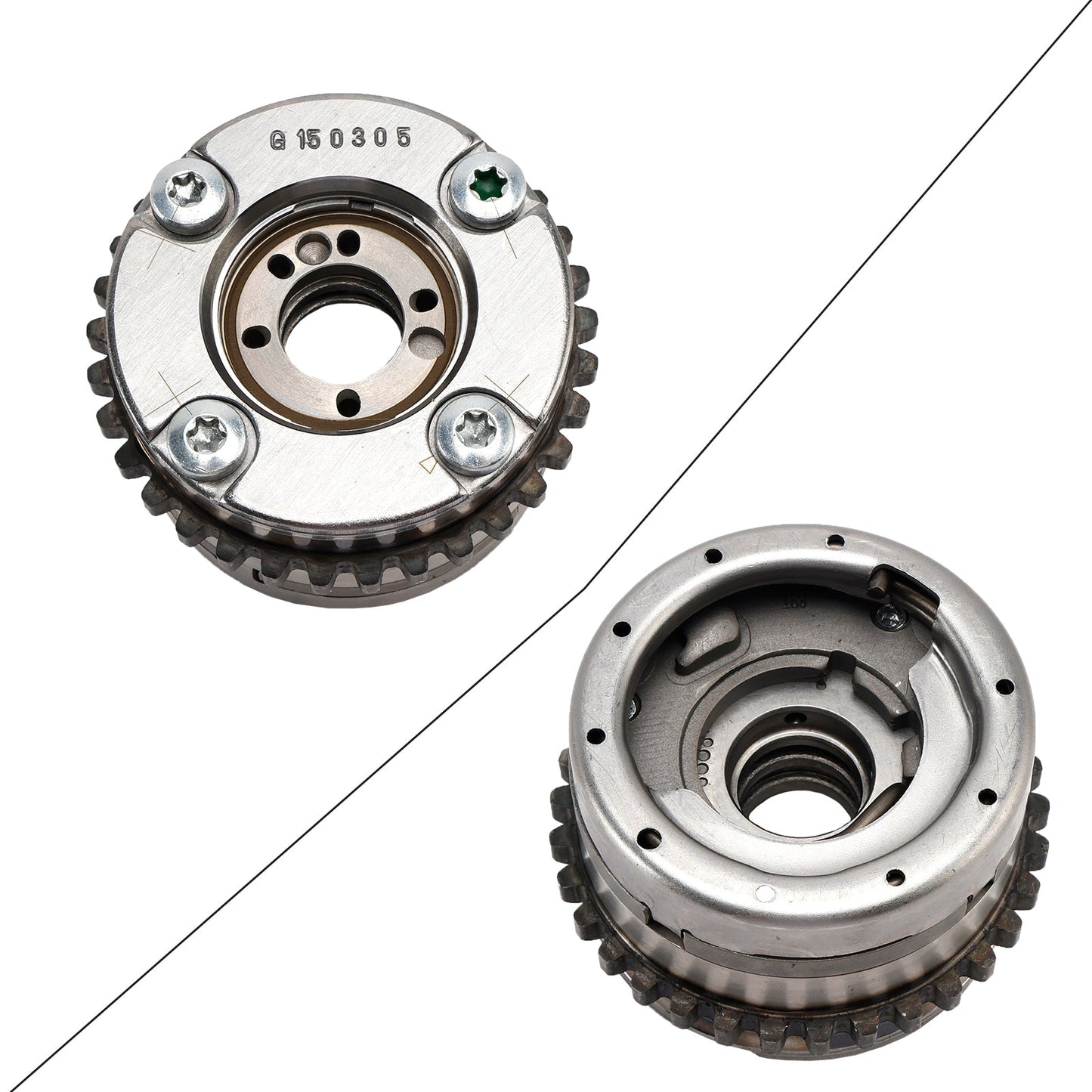 Ajustador de árbol de levas (4 unidades, A2780504900, A2780505100) para motor Mercedes Benz E550, E63, ML550, S550 y M278.