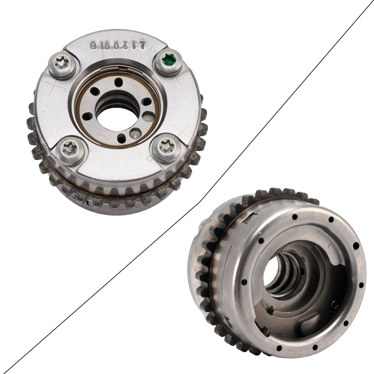 Ajustador de árbol de levas (4 unidades, A2780504900, A2780505100) para motor Mercedes Benz E550, E63, ML550, S550 y M278.