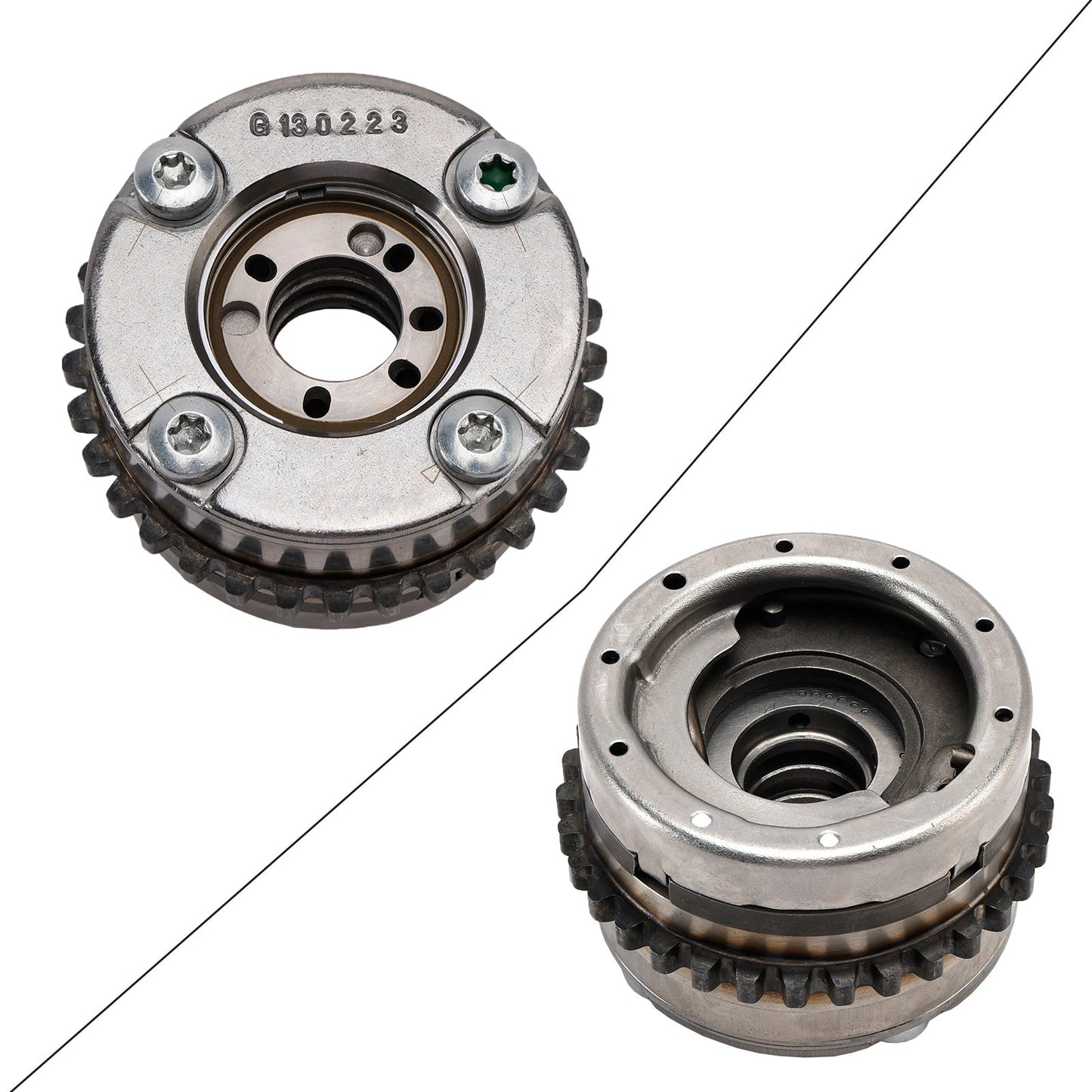 Ajustador de árbol de levas (4 unidades, A2780504900, A2780505100) para motor Mercedes Benz E550, E63, ML550, S550 y M278.