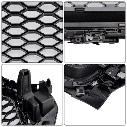Audi A3 S3 2013-2016 To RS3 Style Front Henycomb Bumper Grill Grille W/Quattro
