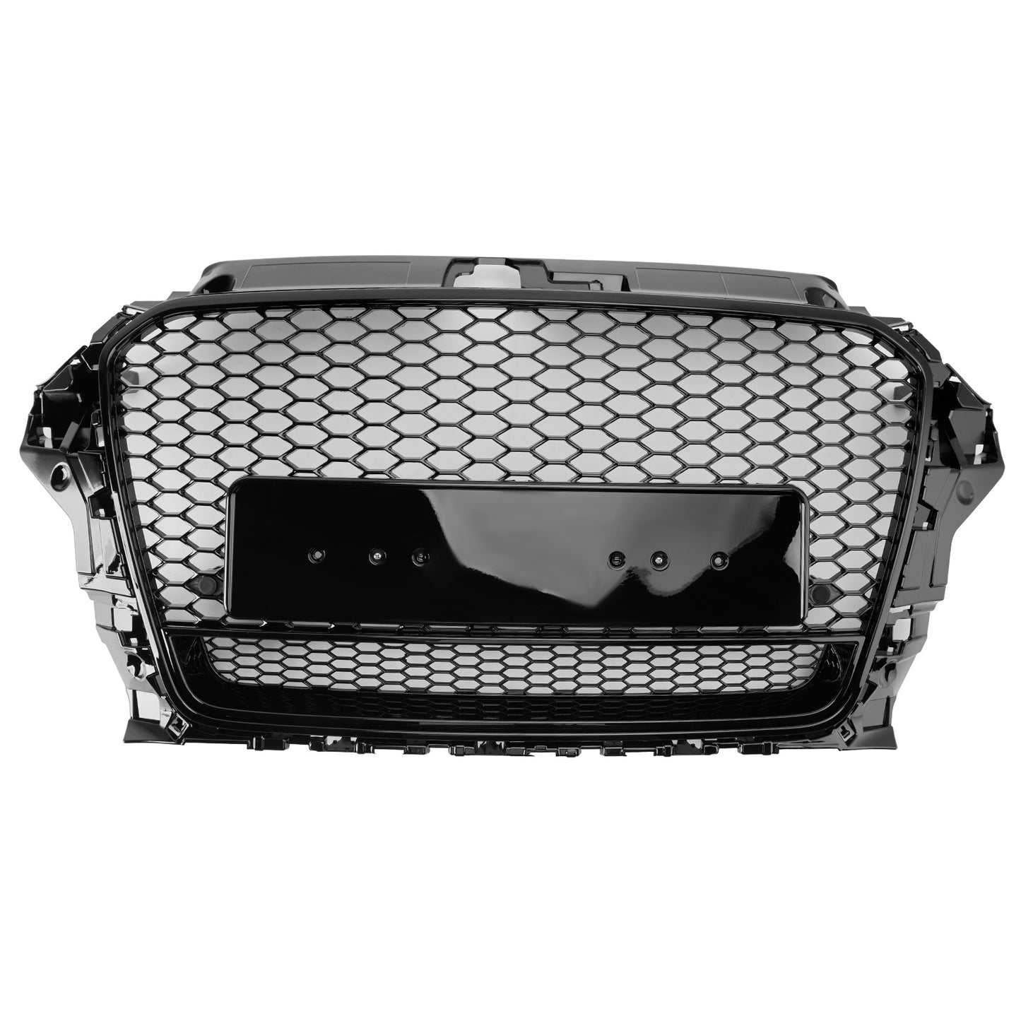 Audi A3 S3 2013-2016 To RS3 Style Front Henycomb Bumper Grill Grille W/Quattro