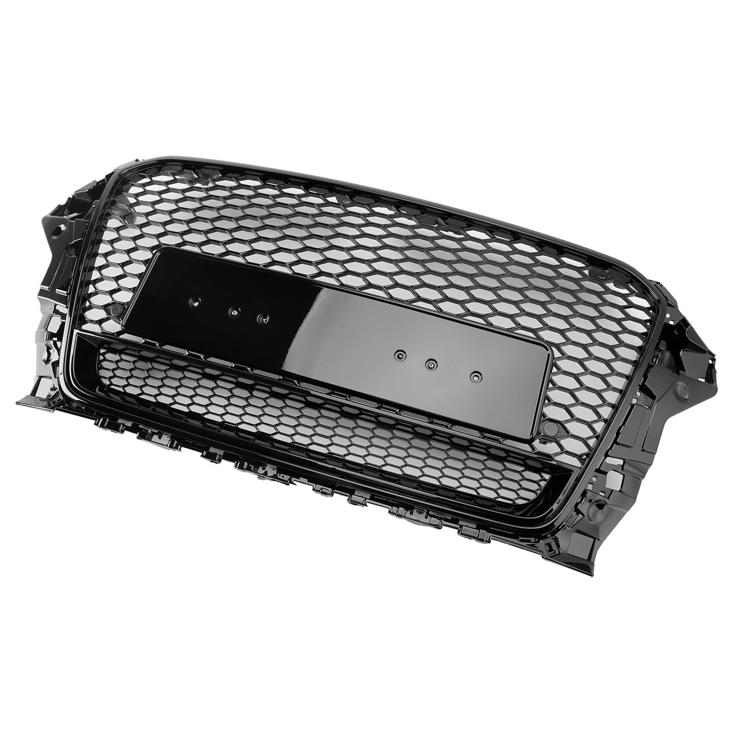Audi A3 S3 2013-2016 To RS3 Style Front Henycomb Bumper Grill Grille W/Quattro