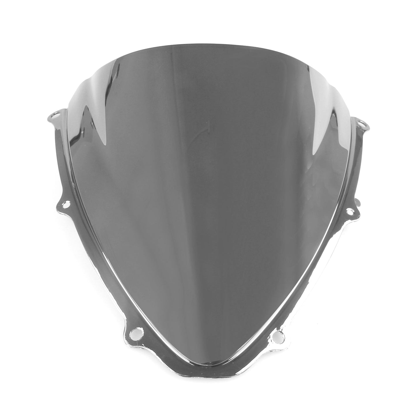 Pare-brise double bulle chromé pour Suzuki GSXR 600/750 K6 2006-2007