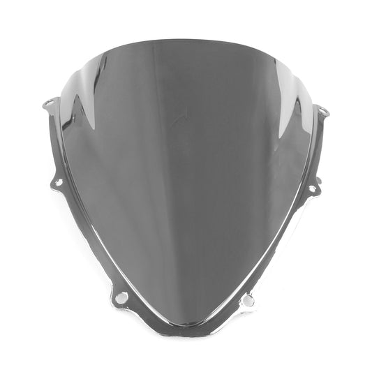 Pare-brise double bulle chromé pour Suzuki GSXR 600/750 K6 2006-2007
