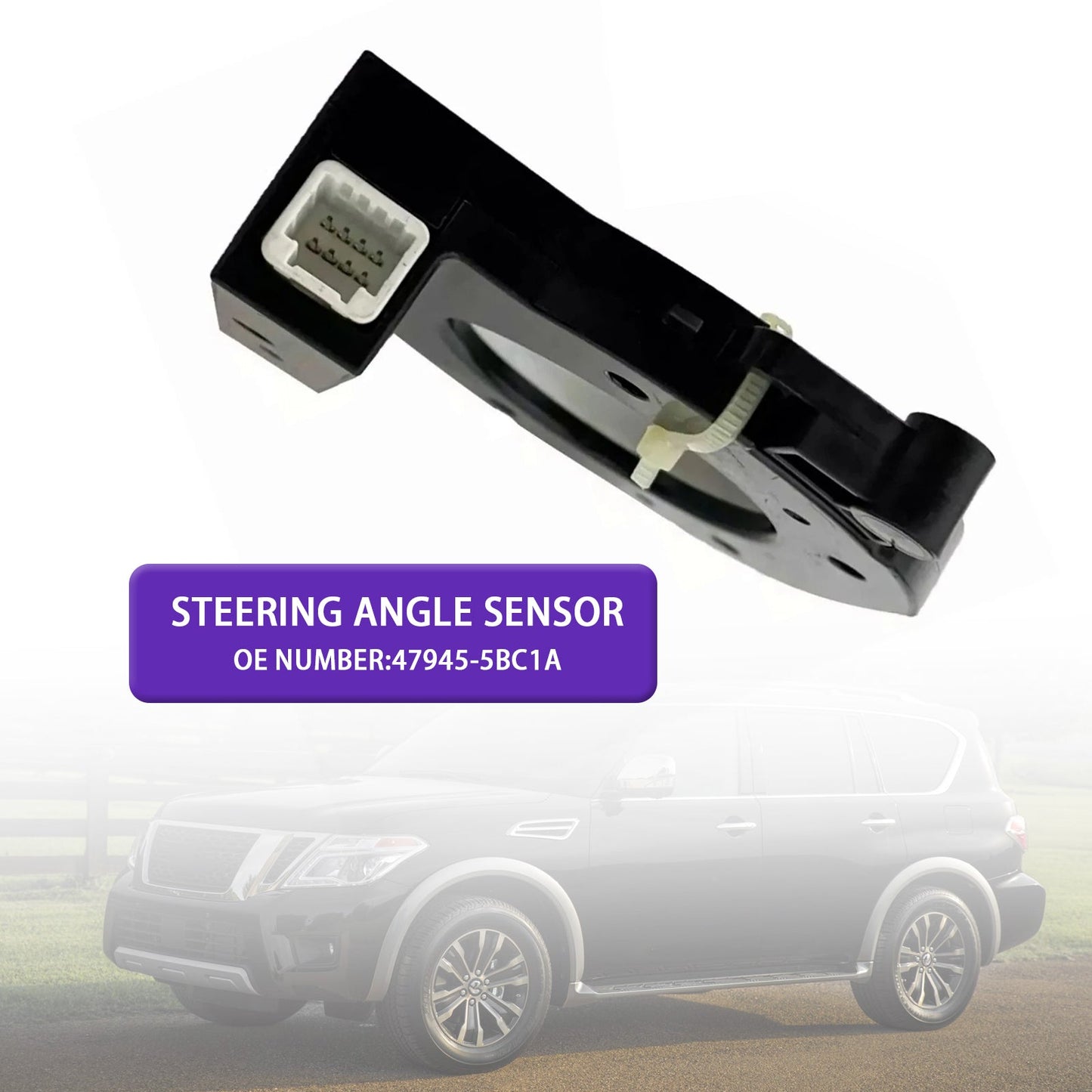 2015-2019 Infiniti Q50 Q60 QX80 Nissan Armada 47945-5BC1A Steering Angle Sensor