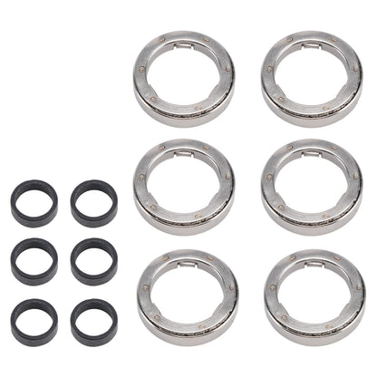 BMW 335i 340i 528i N20 B38 N55 12PCS Fuel Injector Gasket Ring & Element 13537591006 13537577649