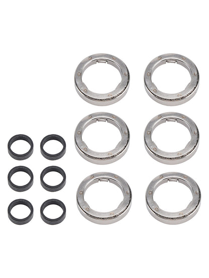 BMW 335i 340i 528i N20 B38 N55 12PCS Fuel Injector Gasket Ring & Element 13537591006 13537577649