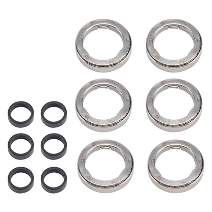 BMW 335i 340i 528i N20 B38 N55 12PCS Fuel Injector Gasket Ring & Element 13537591006 13537577649