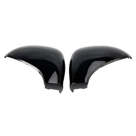 Peugeot 207 Hatchback Side Mirror Covers Rearview Housing Bright Black 9680194877 9680194977