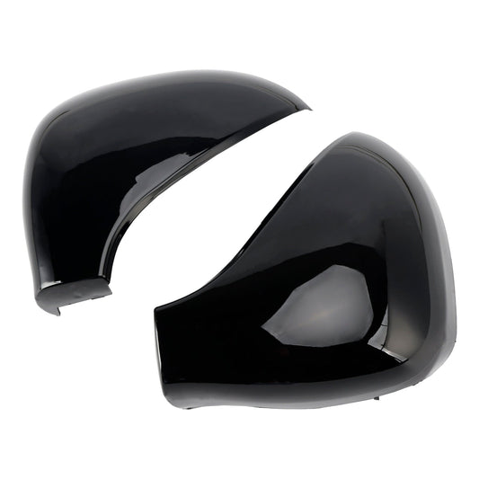 Peugeot 207 Hatchback Side Mirror Covers Rearview Housing Bright Black 9680194877 9680194977