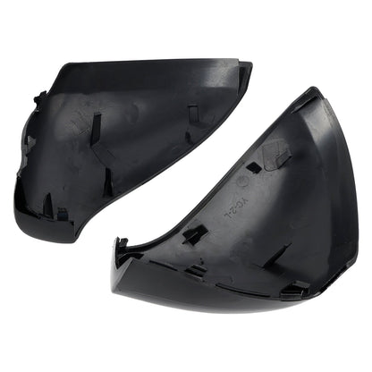 Peugeot 207 Hatchback Side Mirror Covers Rearview Housing Bright Black 9680194877 9680194977