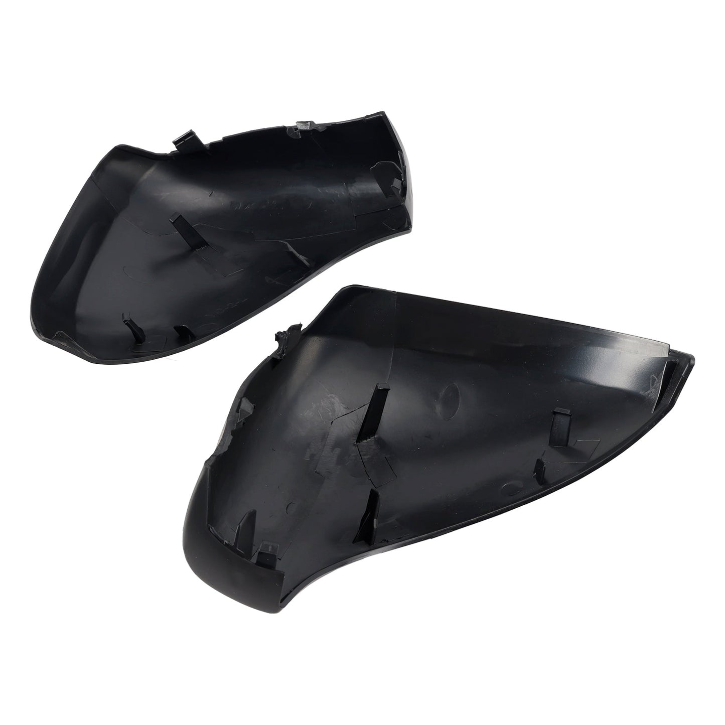 Peugeot 207 Hatchback Side Mirror Covers Rearview Housing Matte Black 9680194877 9680194977