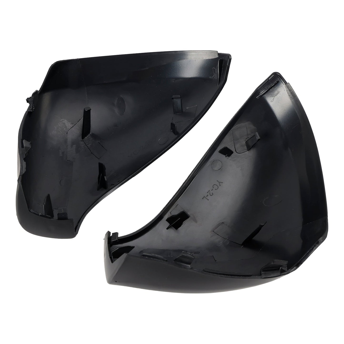 Peugeot 207 Hatchback Side Mirror Covers Rearview Housing Matte Black 9680194877 9680194977