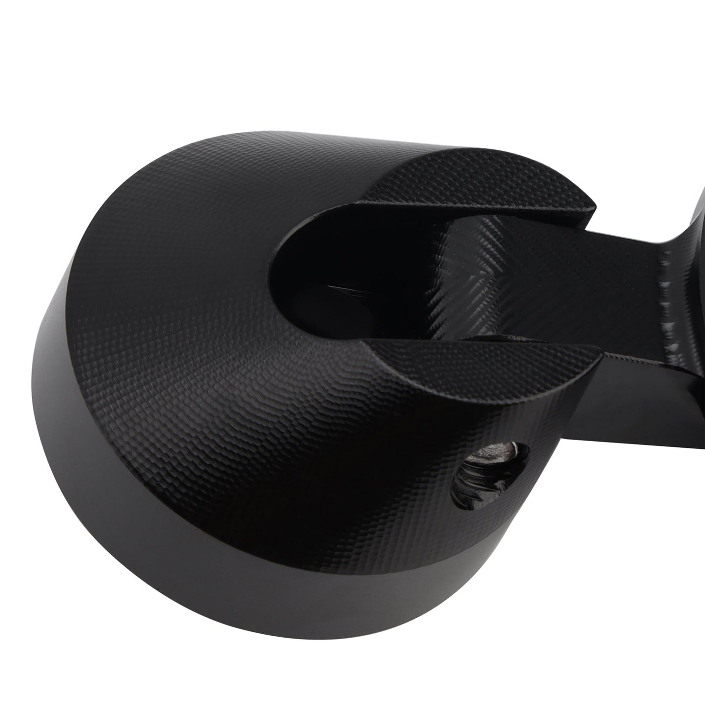 Universal 2inch 22mm Round Bar End Mirrors Billet Aluminium