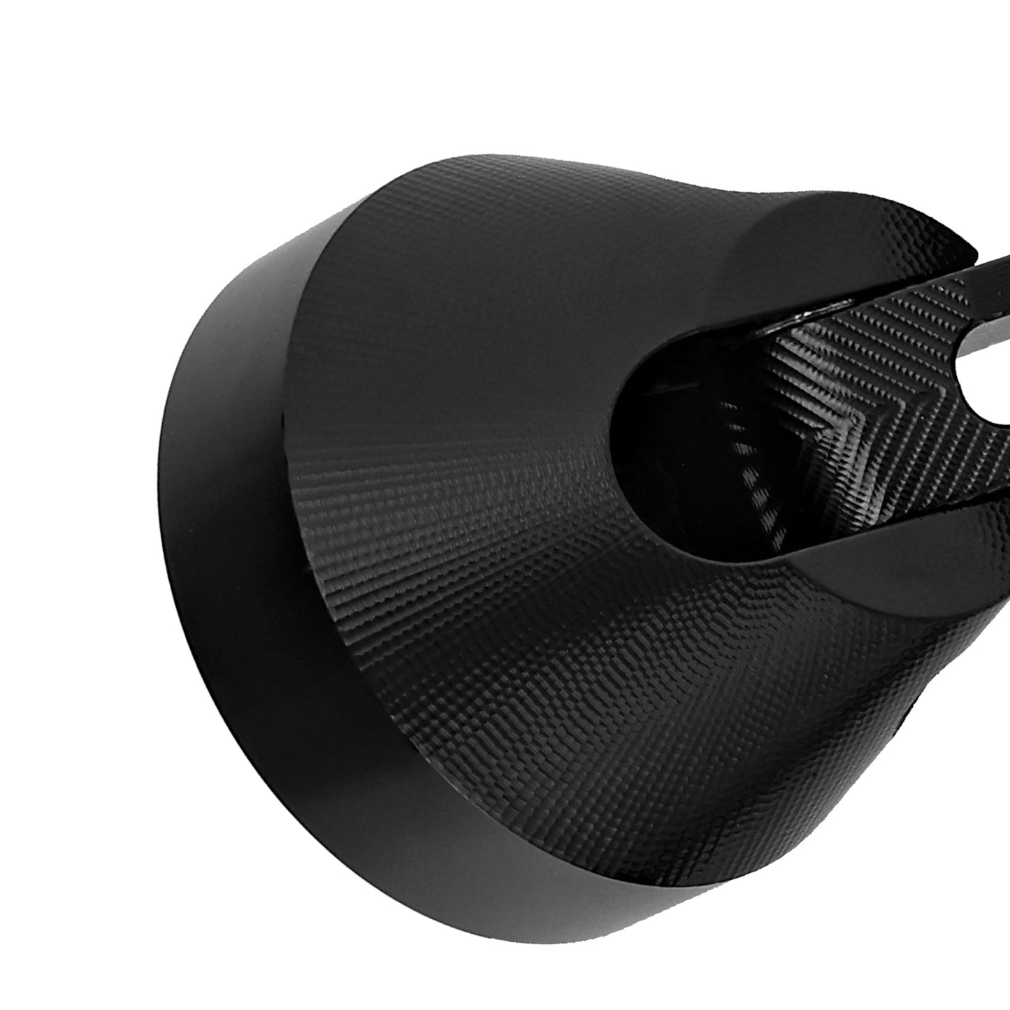 2" inch Round Bar End Mirrors Universal - 22mm Billet Aluminium