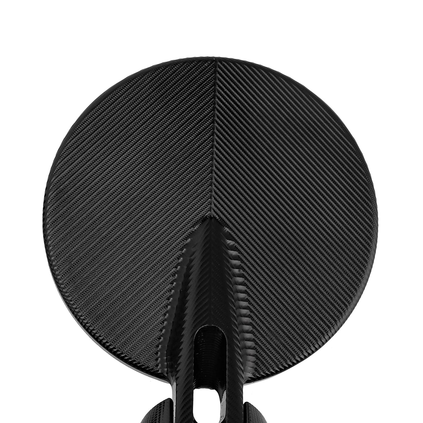 2" inch Round Bar End Mirrors Universal - 22mm Billet Aluminium