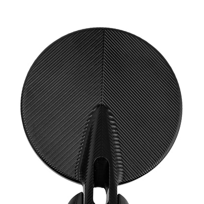 2" inch Round Bar End Mirrors Universal - 22mm Billet Aluminium