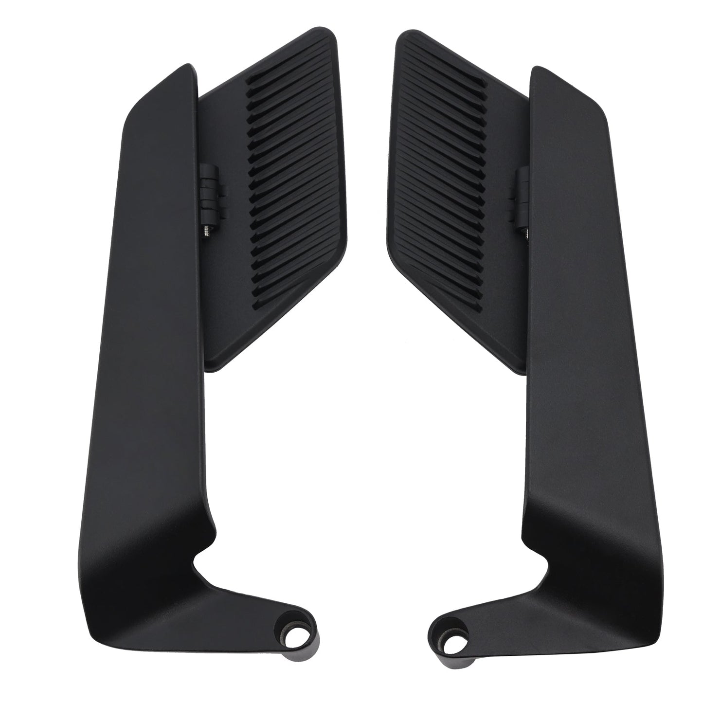 Aprilia/Tuono V4 1100 Factory M8 M10 Aluminum Adjustable Swivel Winglet Mirror Clear