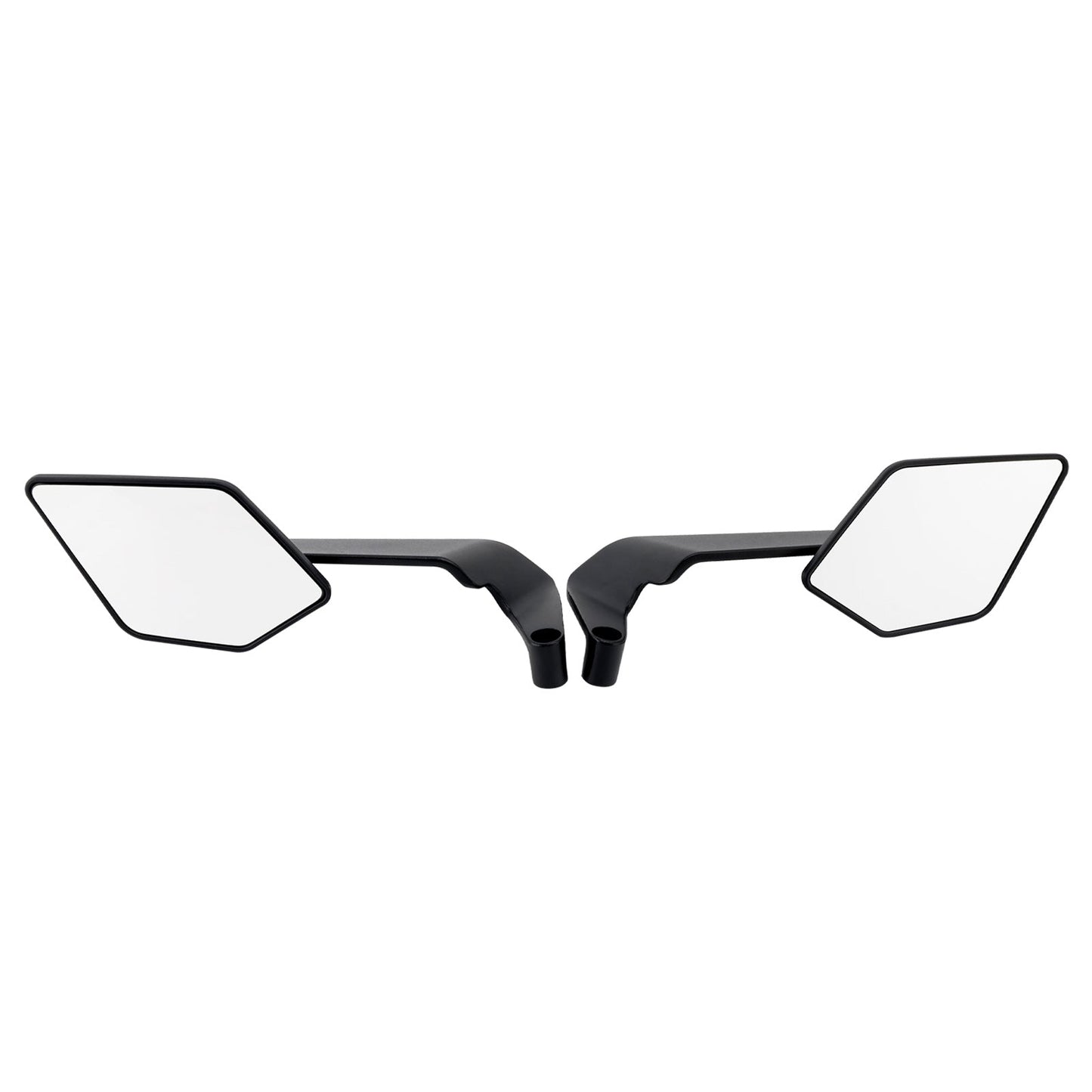 Aprilia/Tuono V4 1100 Factory M8 M10 Aluminum Adjustable Swivel Winglet Mirror Clear