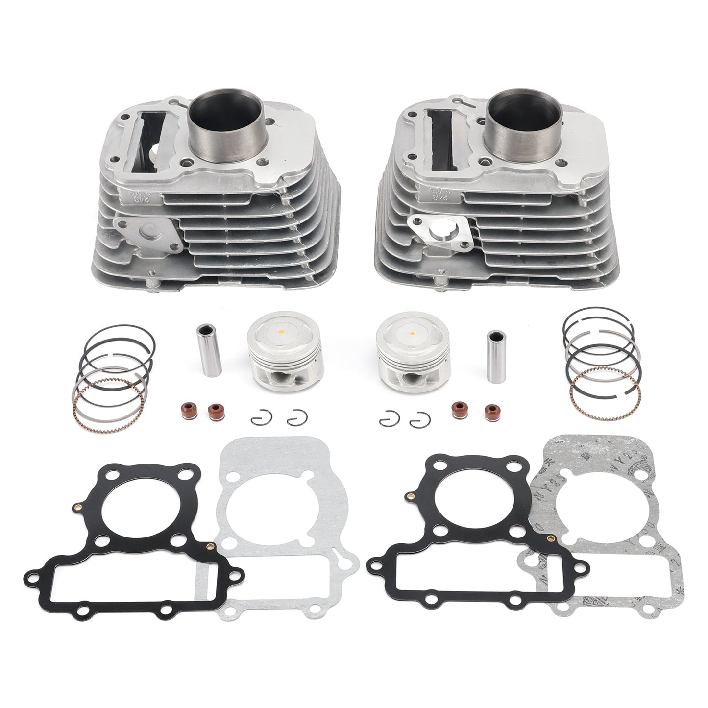 STD 49mm 248cc Cylinder Piston Gasket Top End Rebuild Kit 4DN-11310-00 For Yamaha Virago XV250 V Star Route 66 1988-2024