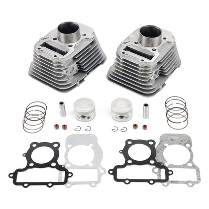 1988-2024 Yamaha Virago XV250 V Star Route 66 STD 49mm Cylinder Piston Gasket Top End Rebuild Kit