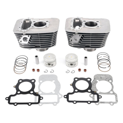 1989-2008 Yamaha XV250 Virago 250 STD 49mm 248cc Cylinder Piston Gasket Top End Rebuild Kit 4DN-11310-00