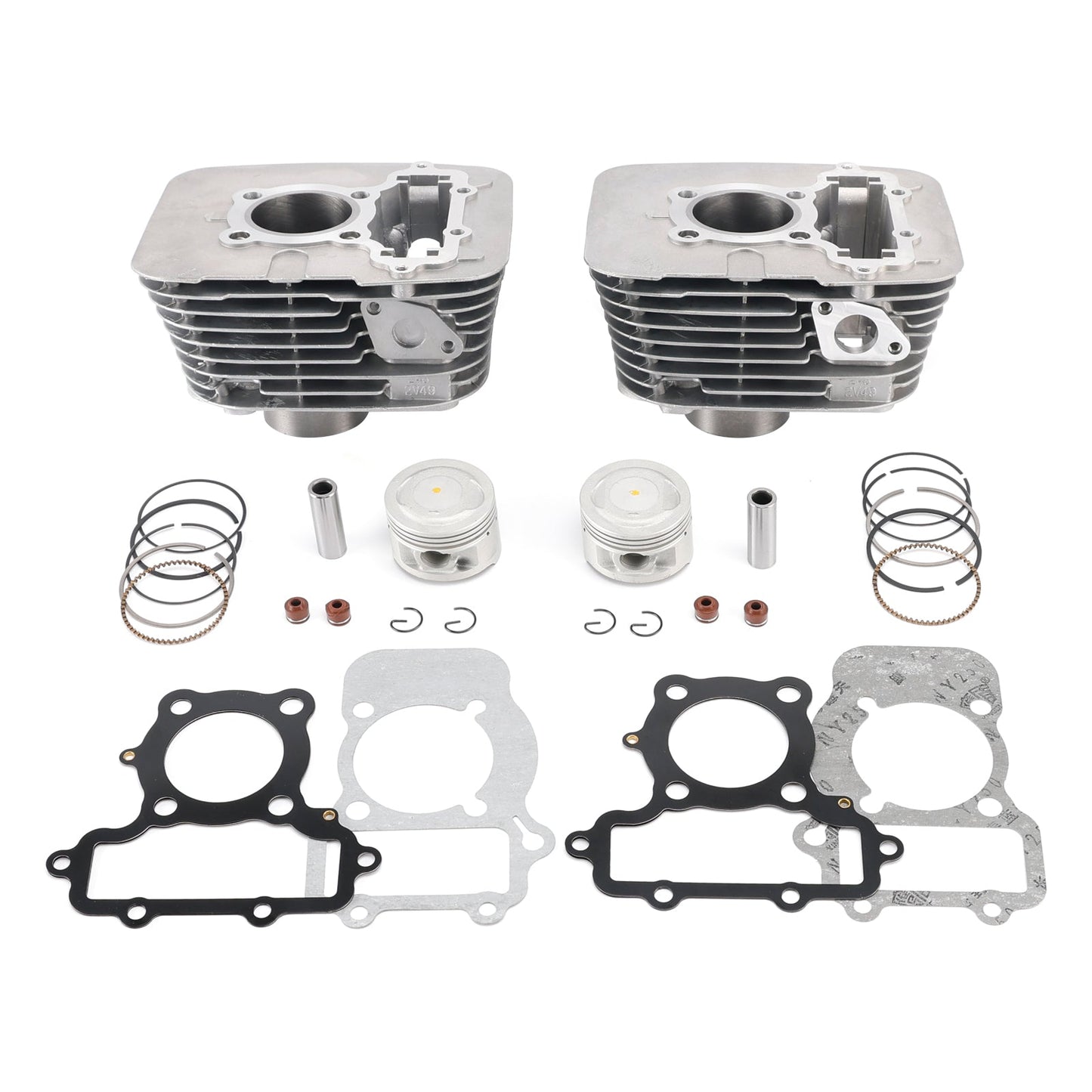 STD 49mm 248cc Cylinder Piston Gasket Top End Rebuild Kit 4DN-11310-00 For Yamaha Virago XV250 V Star Route 66 1988-2024