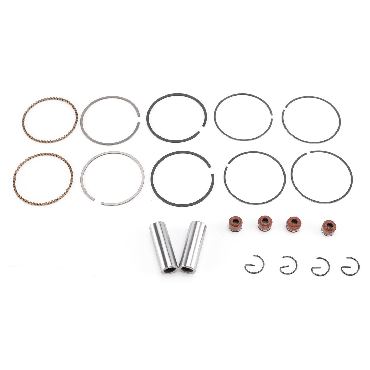 1988-1990 Yamaha XV250 Route 66 STD 49mm 248cc Cylinder Piston Gasket Top End Rebuild Kit 4DN-11310-00