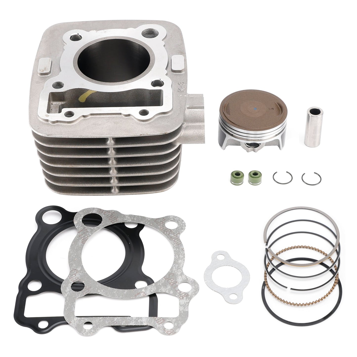 Kawasaki KLX150BF 2015-2022 58mm 149cc 4-Stroke Cylinder Piston Gasket Top End Rebuild Kit