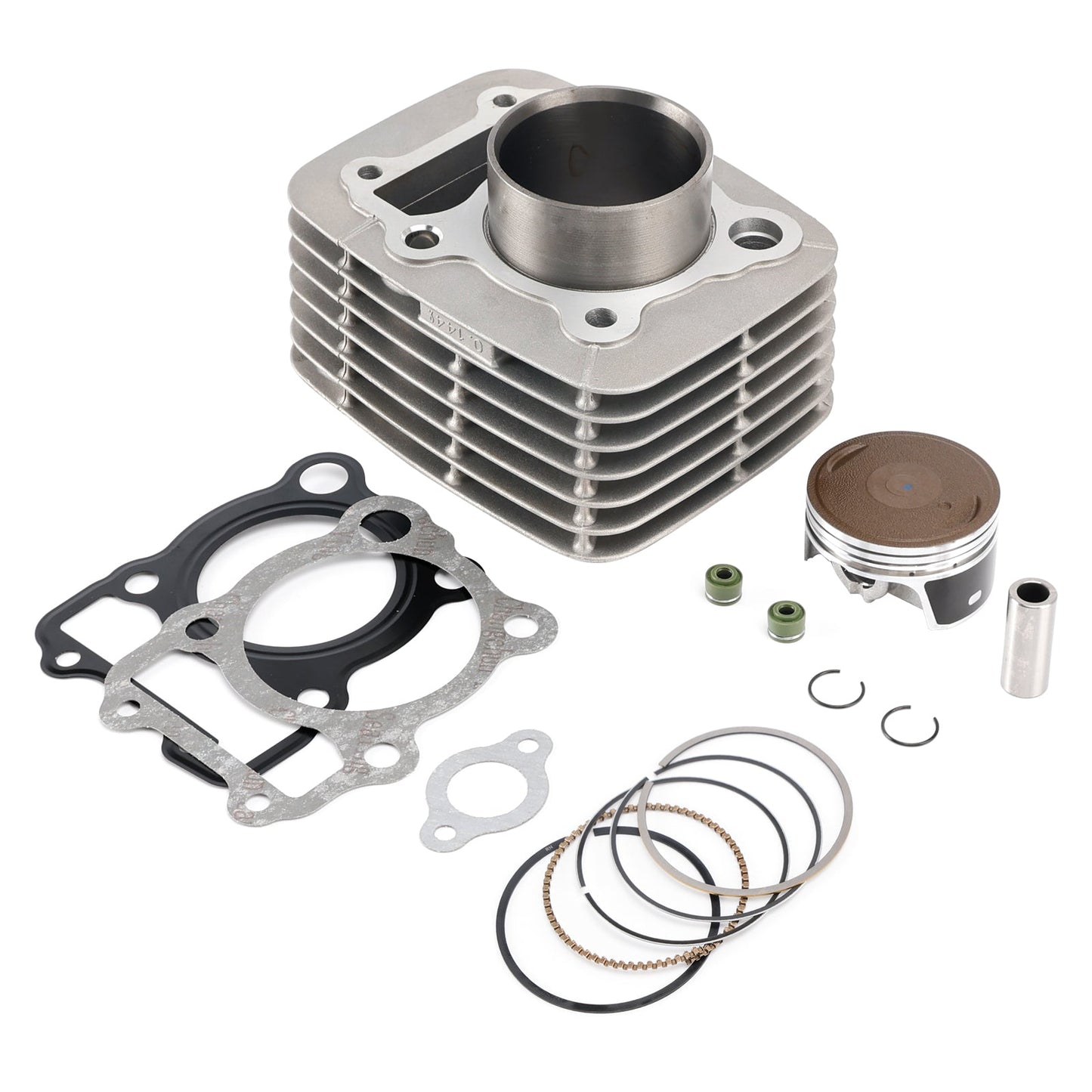 Kawasaki KLX150BF 2015-2022 58mm 149cc 4-Stroke Cylinder Piston Gasket Top End Rebuild Kit
