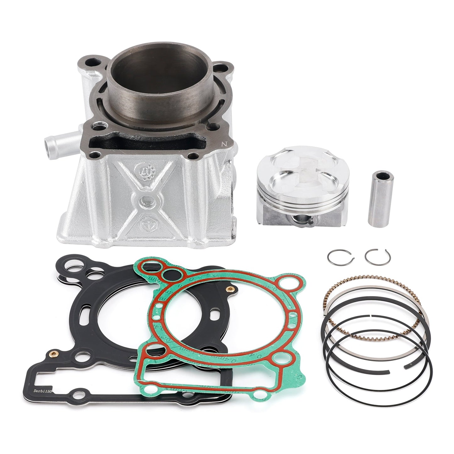 63.6mm Cylinder Piston Gasket Kit 150cc For Aprilia RS RX SX Derbi GPR Senda Malaguti RST XSM XTM F.B. Mondial SMX M545M