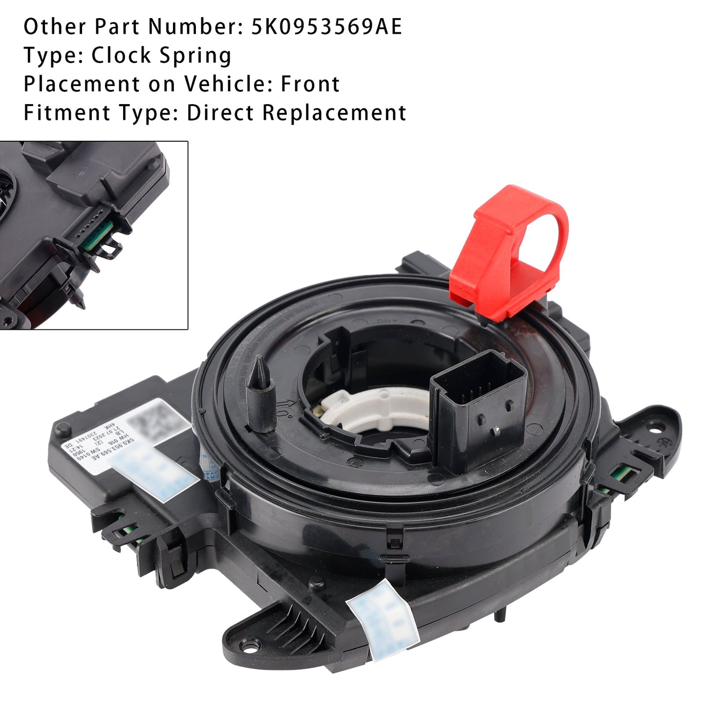 Audi Q3 VW CADDY #5K0953569AE Clock Spring