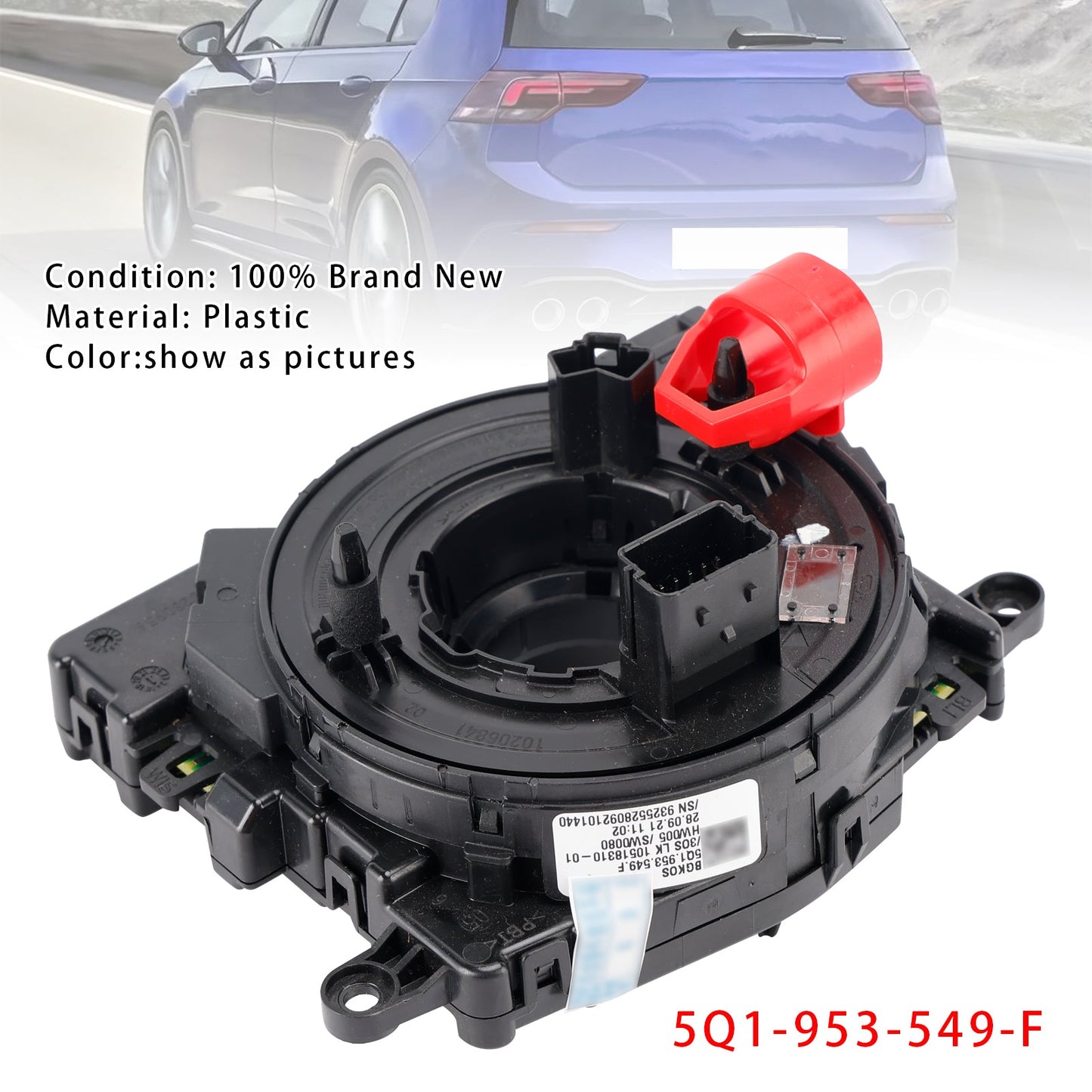 VW Golf R MK8 Clock Spring 5Q1953549F