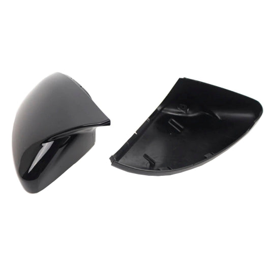VW Golf MK7 2015-2019 2pcs Gloss Black Door Wing Mirror Cover Caps Casing