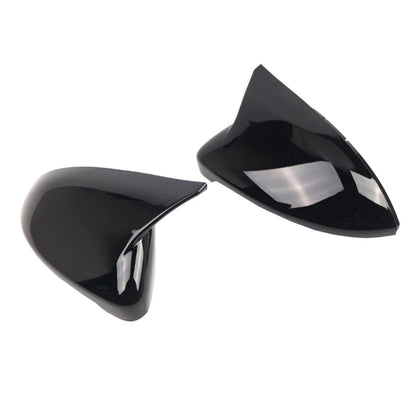 VW Golf MK7 2015-2019 2pcs Gloss Black Door Wing Mirror Cover Caps Casing