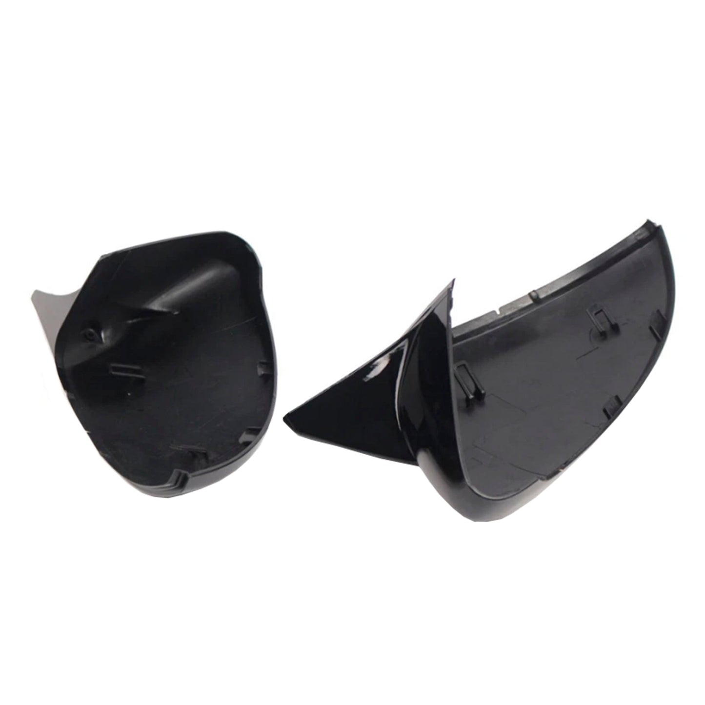 VW Golf MK7 2015-2019 2pcs Gloss Black Door Wing Mirror Cover Caps Casing