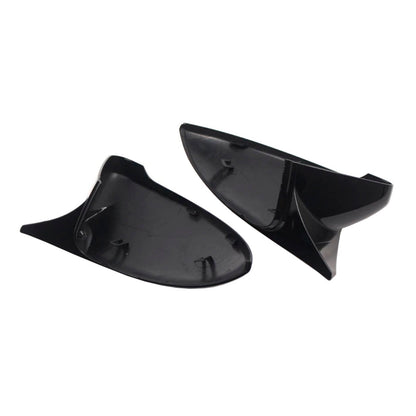 VW Golf MK7 2015-2019 2pcs Gloss Black Door Wing Mirror Cover Caps Casing