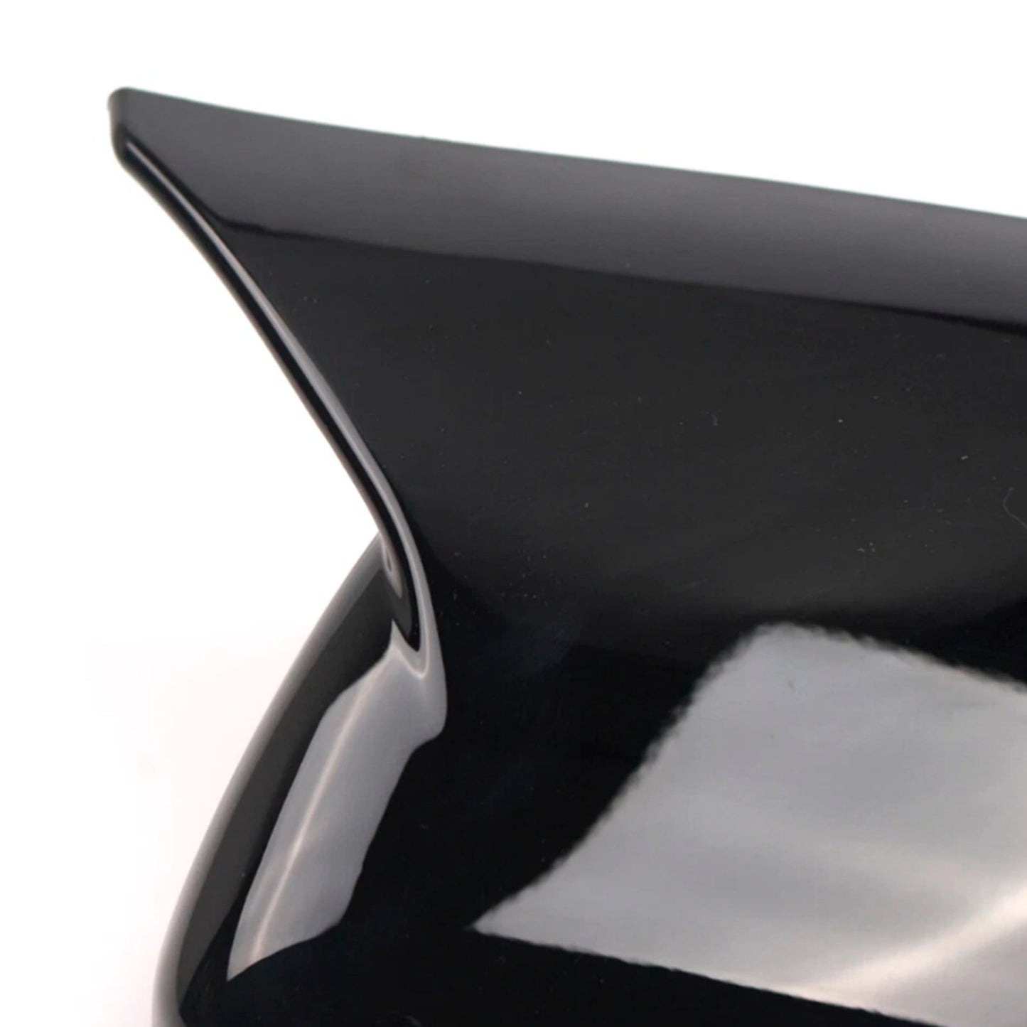 VW Golf MK7 2015-2019 2pcs Gloss Black Door Wing Mirror Cover Caps Casing