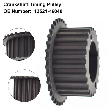 Crankshaft Timing Pulley Gear 13521-46040 For Toyota Lexus Supra GS300 IS300 3.0L