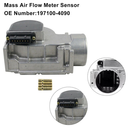 1990-1994 Mazda 323 Miata Protege 197100-4090 Mass Air Flow Sensor Meter
