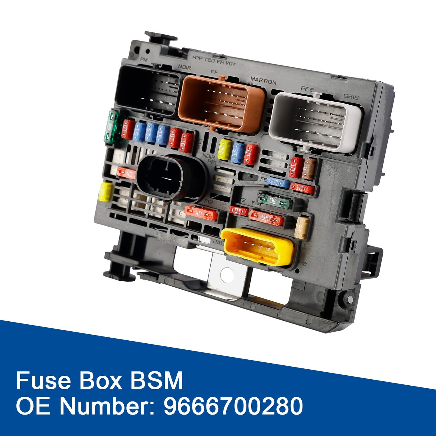 2008-2019 Citroen Berlingo 9666700280 Fuse Box BSM