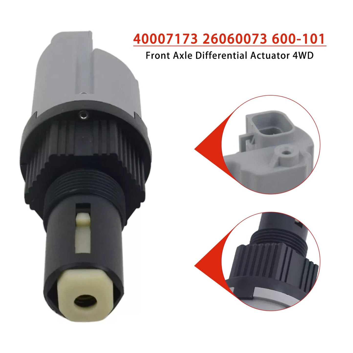 Front Axle Differential Actuator 4WD for Chevy Silverado 26060073 600-10