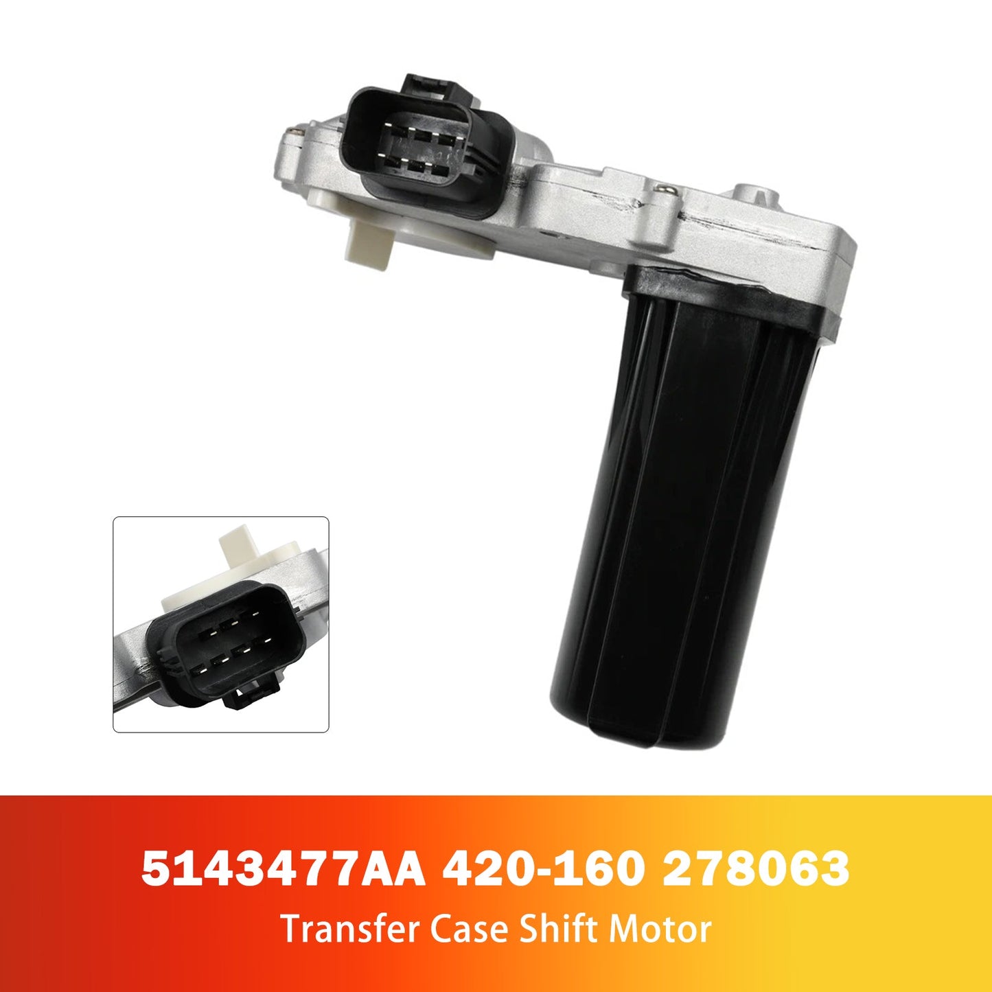 Dodge RAM 1500 2005-10 5143477AA 600-93 Transfer Case Shift Actuator Motor